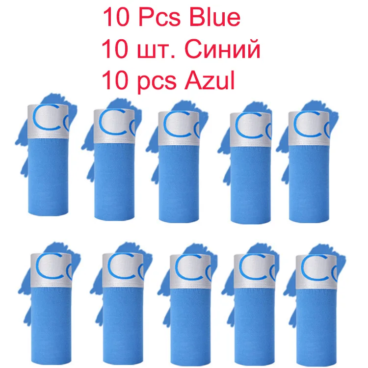 10 Pcs blue
