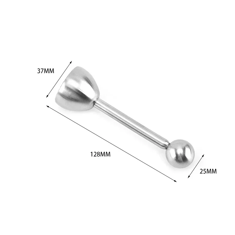 Stainless Steel Boiled Egg Topper Shell Top Kitchen Tool Cutter Knocker Opener Egg Accessories Kitchen Gadget