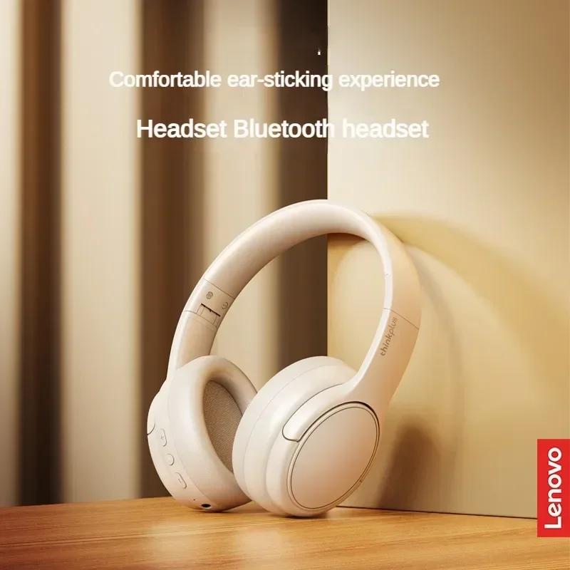 Original Lenovo TH20 Gaming Headphones Dual Mode Headset Wireless Bluetooth 5.3 Foldable Sport Headphone Music Earphone 2023 New