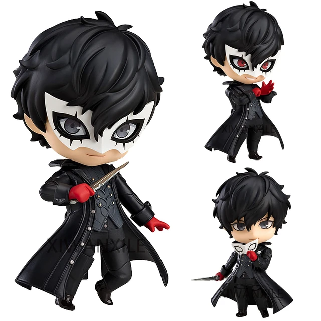 10cm Megami Tensei Persona 5 Joker Amamiya Ren Anime Figure Q Version 989#  Ren Amamiya Action Figure Collection Model Doll Toys - Action Figures -  AliExpress