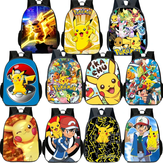 Comprar Mochila Escolar Pokémon Pikachu 025 - Brinquedos Para Crianças