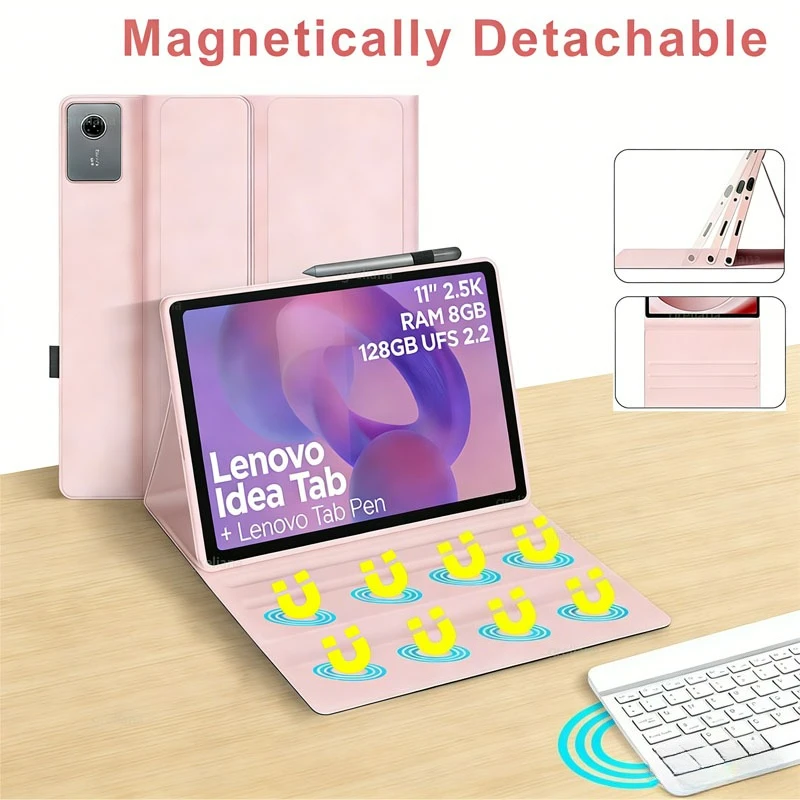 Enhanced Universal Tablet Smart Case with Adjustable Stand