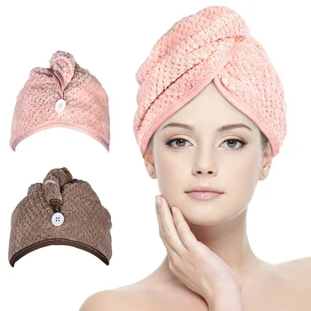 Quick Dry Hair Turban Towel 1