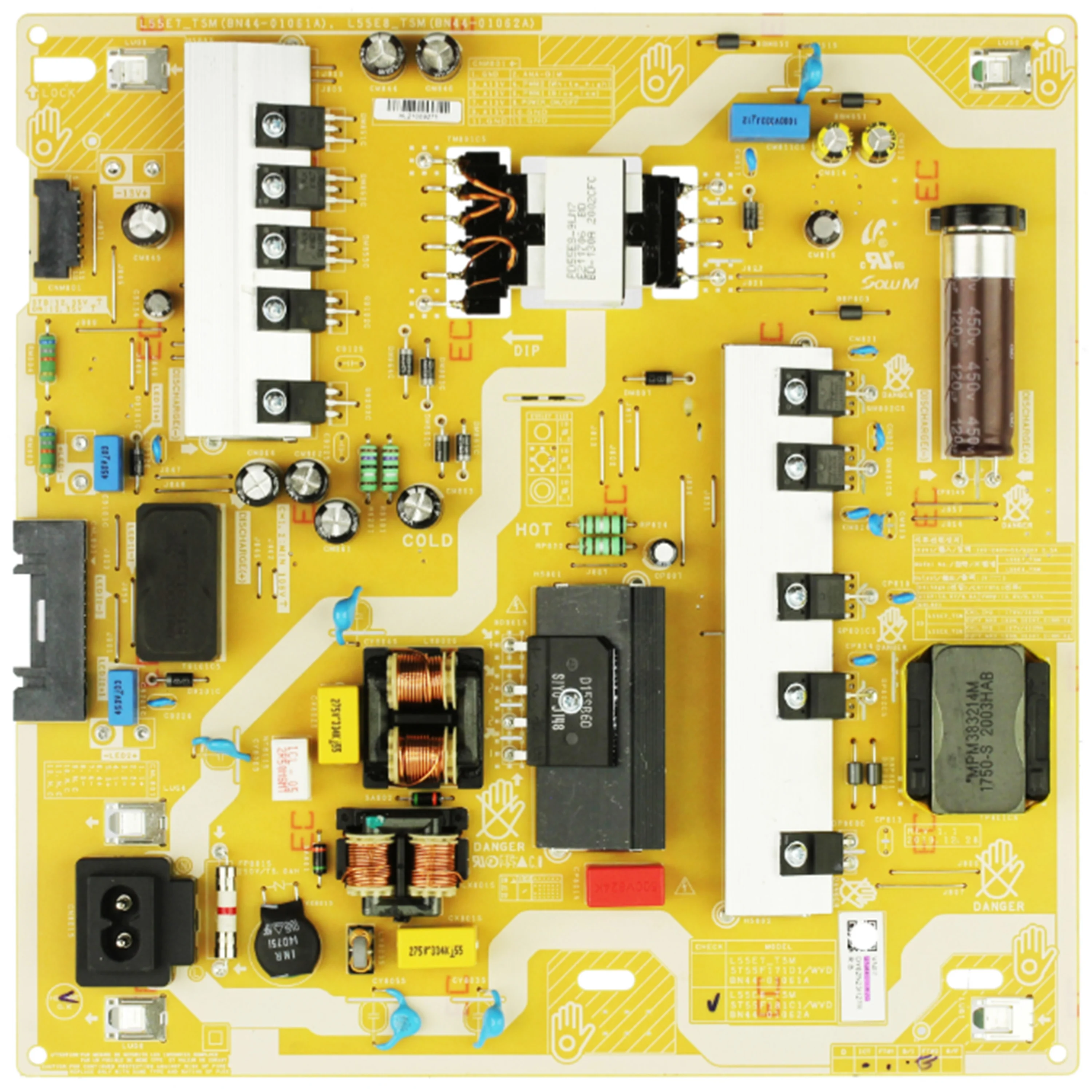 Power Supply/LED Board BN44-01062A BN44-01061A For QN55Q70TAFXZA QN55Q7DTAFXZA UN55TU850DFXZA QE50Q60TAUXZT UE50TU8570UXRU TV bn44 00496a bn44 00496b bn44 00496d power supply board for ua40eh5003r 40eh5080r price differences