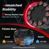 70" Freestanding Punching Bag w/ Fillable Base 12 Suction Cups & Shock Absorbers 5