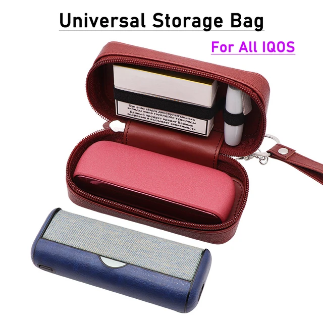 Flip Book Cover Case for IQOS 3 Duo 3.0 Universal Storage Bag Holder Cover  for IQOS ILUMA/ILUMA Prime Wallet Leather Case - AliExpress
