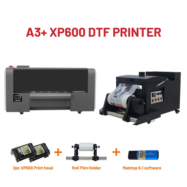 33CM DTF Printer A3 XP600 DTF Transfer Printer Direct to Film Printer For  Hoodies PET Film Print A3 DTF T-shirt Printing Machine - AliExpress