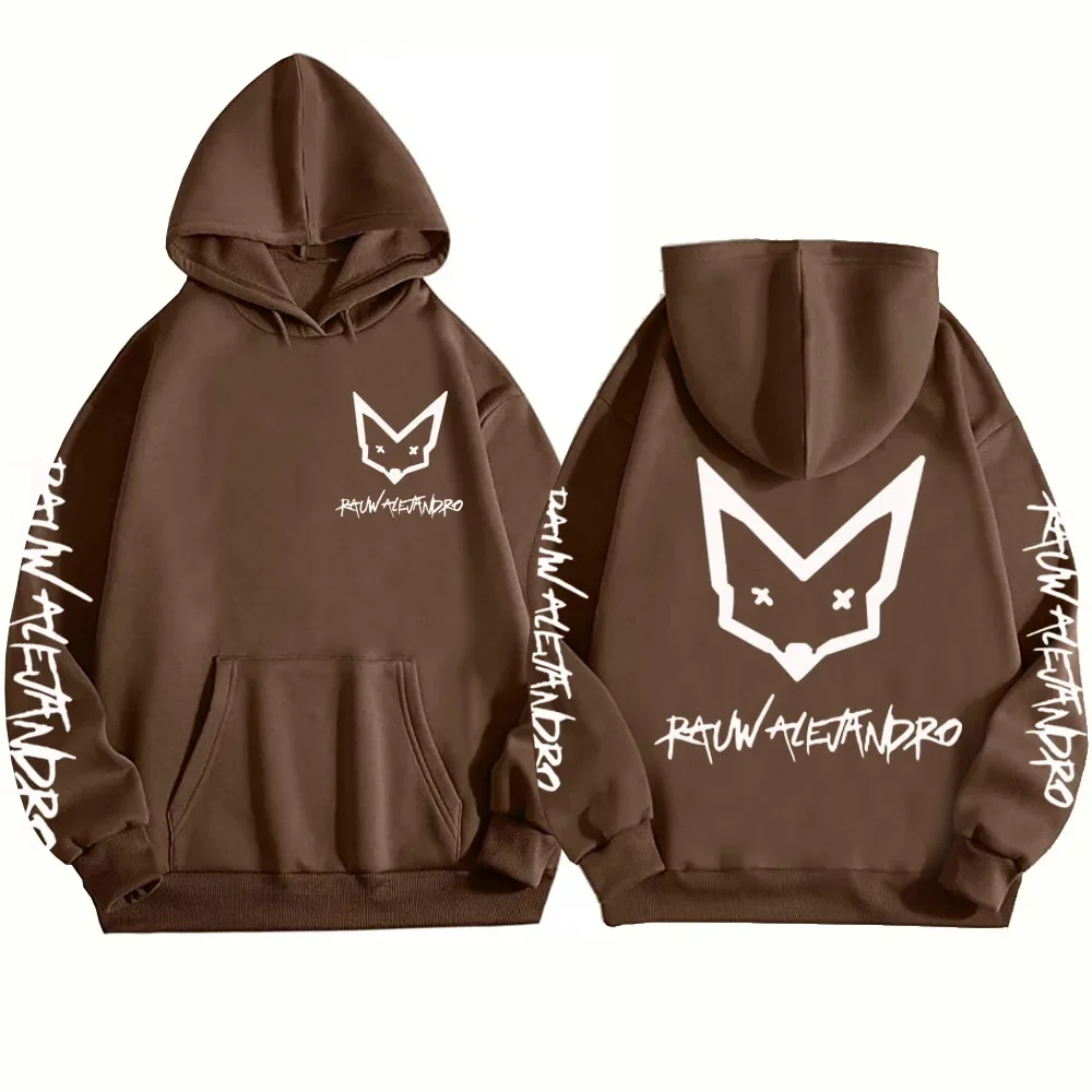 Rauw Alejandro Hoodie Man Woman Harajuku Pullover Tops Streetwear Unisex
