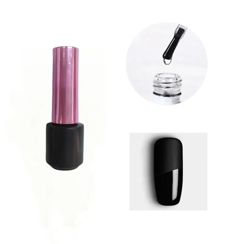 8ml 4pcs/set high quality Matte Top Coat UV Gel Nail Polish Transparent top Gel 4