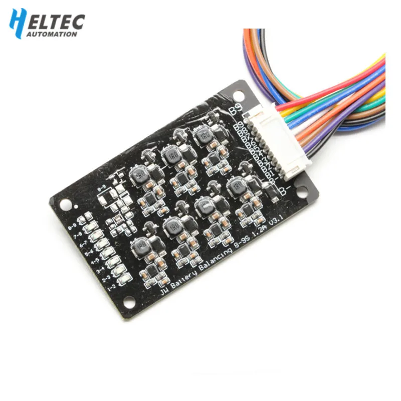 BMS 1.2A balance 8S  Li-ion Lifepo4 Lithium Battery Active Equalizer Balancer Energy Transfer Board BMS 1.2A balance