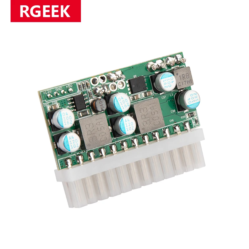 컴퓨터 게이머용 PCIO PSU 모듈, RGEEK DC 12V 300W 24 핀 A..