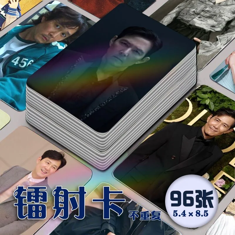 Jung-jae Lee Jeong-jae Lee Photo Laser Mini Cards Photo Wallet 96pcs