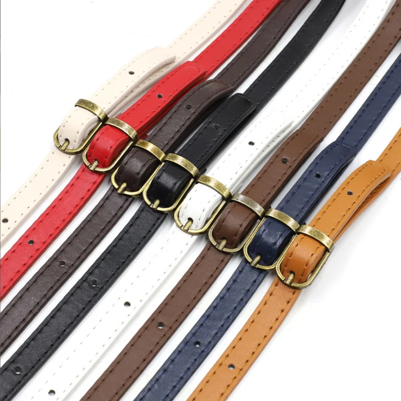 120Cm PU Leather Shoulder Bag Strap Bag Handles DIY Detachable Bag Handle Replacement Bags Strap Adjustable Bag Straps Hot Sale