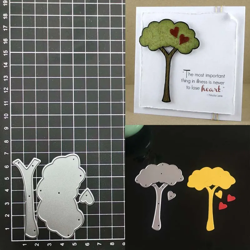 

metal cutting dies cut die mold Tree decoration Scrapbook paper craft knife mould blade punch stencils dies