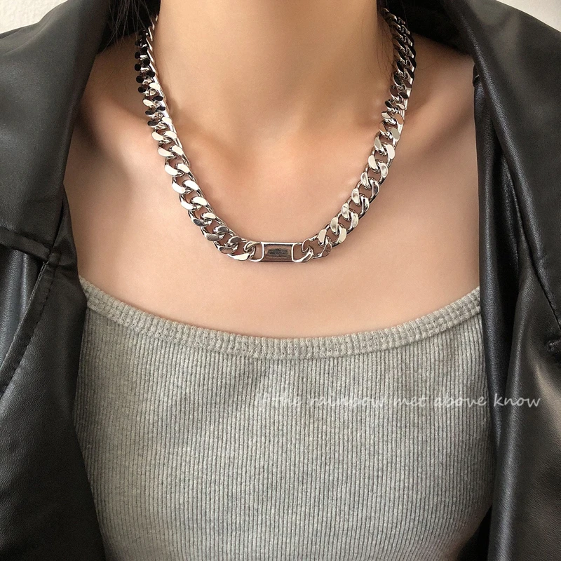 Necklaces wholesale Chokers For Women Metal Hip-hop Sweater chain Long  Chunky !!