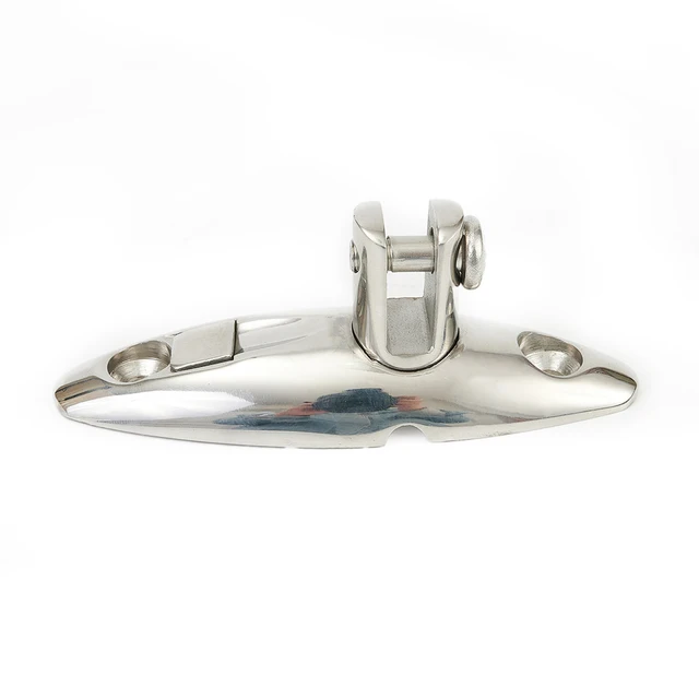 T316 الفولاذ المقاوم للصدأ الإفراج السريع قارب سطح السفينة المفصلي ، قارب المظلة سطح السفينة المفصلي ، البحرية بيميني العلوي ، اكسسوارات الأجهزة البحرية