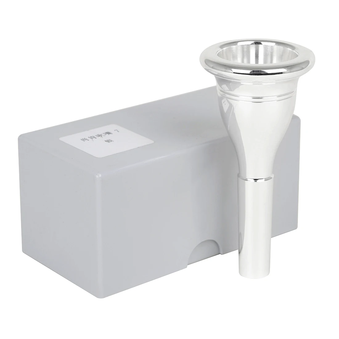 Description Picture 6 of itemIRIN No. 7 Tuba Mouthpiece Brass Tuba Trumpet 13.3 mm Mouthpiece Large Horn Brass Instrument Parts & Accessories Silver Golden