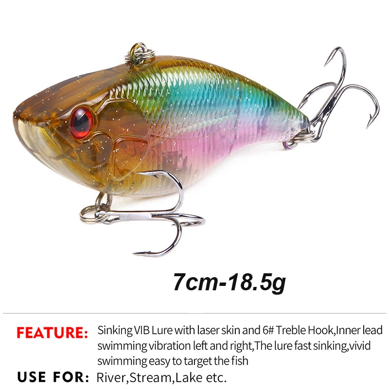 Rattle Trap Sinking Vibration Lure 3