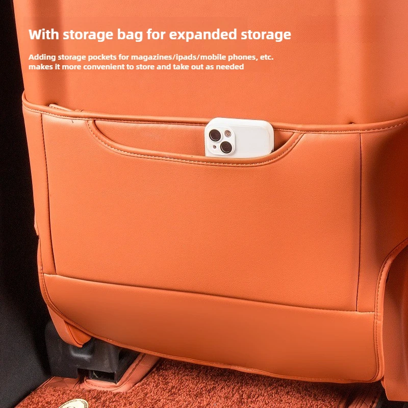 창안 디팔 S09 2025 시트 킥 매트 가죽 스크래치 방지 내마모성 인테리어 개조 액세서리