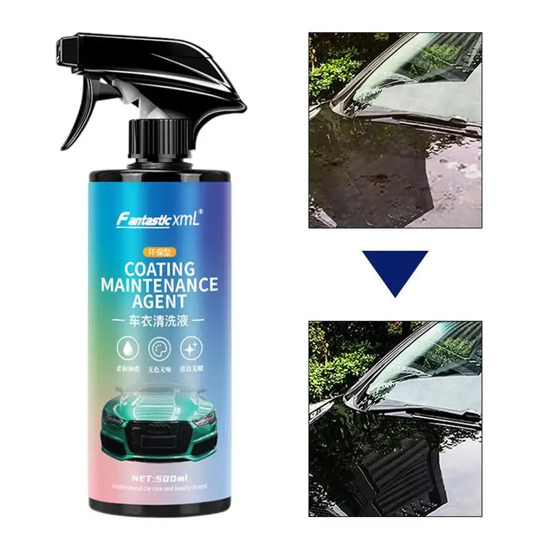 

Ceramic Quick Detailer 500ml Car Maintenance Cleaner Cleaning Accessories Flexible DIY Friendly Car Care Products Car Film