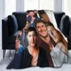 Throw Blanket Jensen Ackles Micro Fleece Blanket Four Sizes Retro Portable For Camping AntiPilling Blanket 1