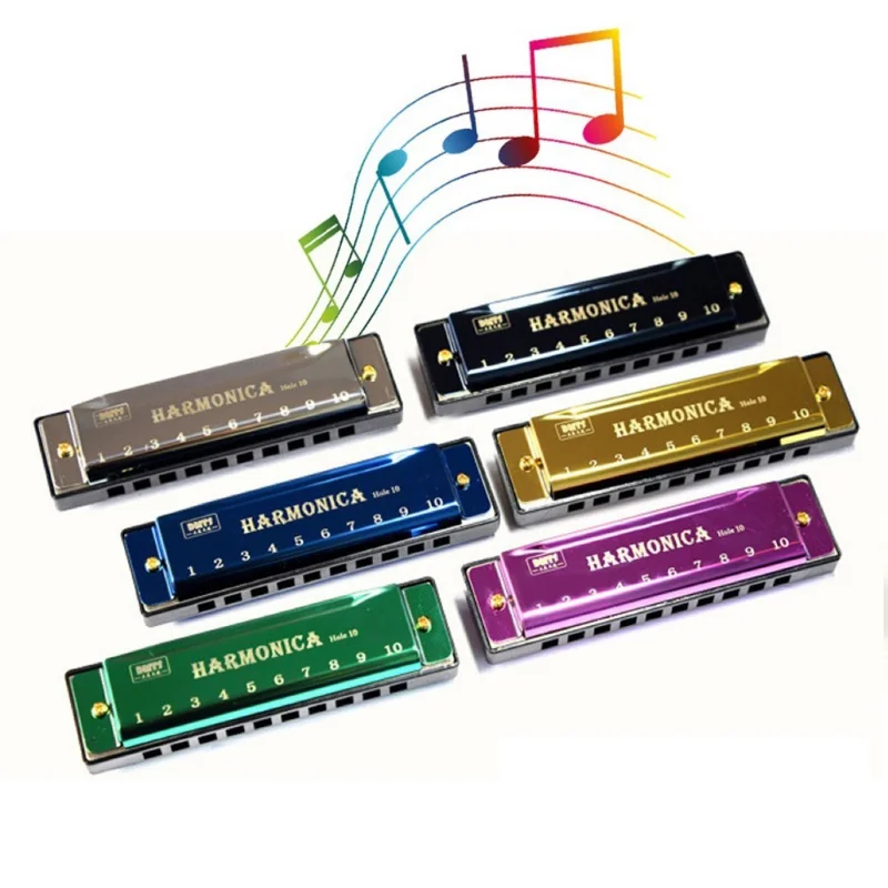Harmonica10HolesHarpToneDiatonicHarpkeyCBluesJazzbandmouth