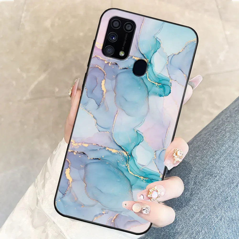 Stylish TPU Soft Silicone Phone Case - Cute Back Cover for Samsung Galaxy M Series