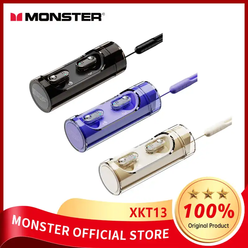 

TWS-наушники Monster XKT13 с поддержкой Bluetooth 5,3
