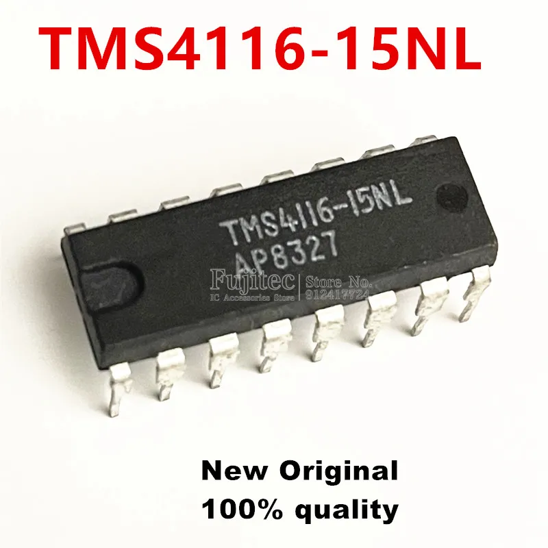 

5 шт., новинка, оригинальная Φ TMS4116 DIP-16
