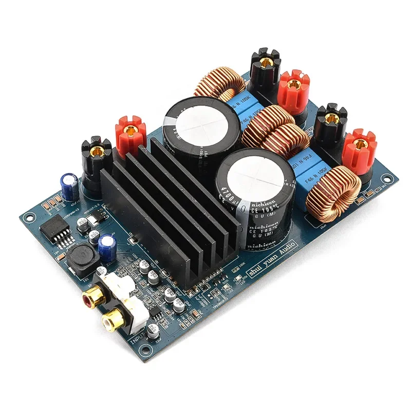 

Latest TPA3255 300W*2 Class D Digital Amplifier Audio Board HIFI Stereo Power Sound Amplifier DC48V Home Theater Mini Amp