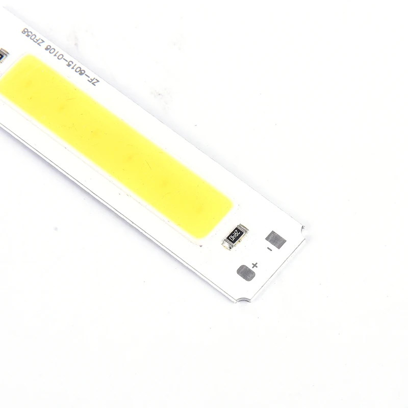 5V COB Chip Bar Light Source 2W Strip Light For DIY USB Table Lamp Panel Light Bar Lamp Chip Warm Cold White