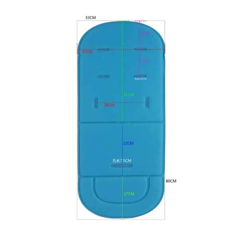 Baby Stroller Cushion Pad Accessories New Baby Stroller Seat Cushion Kids Pushchair Car Cart High Chair Trolley Soft Mattress