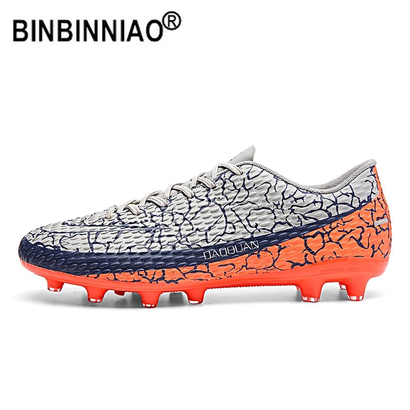 Componist vertel het me bioscoop Binbinniao Size 32 47 Turf Voetbal Schoenen Mannen Jongens Sneakers  Originele Voetbalschoenen Ag Tf Kids Voetbal Schoenplaten Trainer schoenen|  | - AliExpress