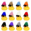 6/12/24 Set Mini Ducks with Mini Hats Necklace and Sunglasses Duck Toy for Shower Birthday Swimming Party Gift Favor Decorations 1