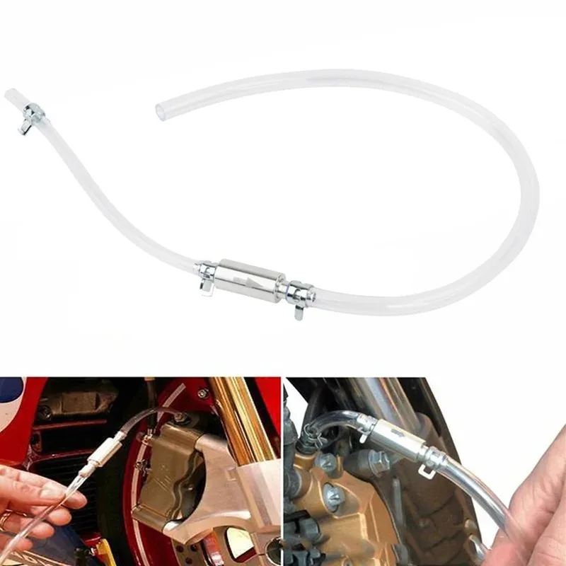 Car Motorcycle Brake Bleeding Oil Change Pump Tool Bleeder Fluid Hose Hydraulic Clutch Valve Tube Set Pit Dirt Bike Tool
