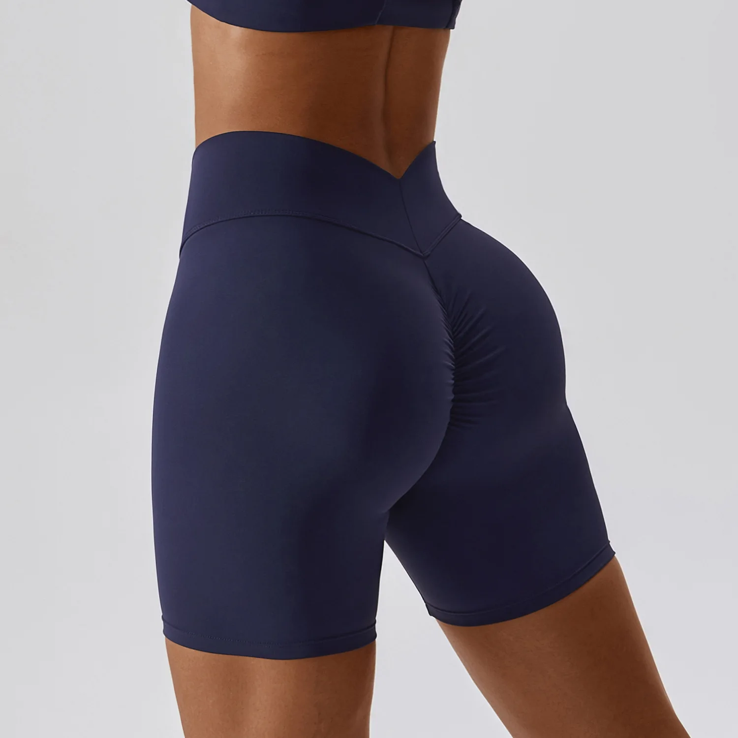 Summer Women High Waisted Yoga Running Fitness Sports Shorts Seamless Push Up Scrunch Butt Gym Snorts Workout Gym women sports shorts women yoga shorts