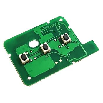 Chip per Renault Duster - XNRKEY 2 3 Button PCB Electronic Board con Chip muslim 4a 433Mhz per Renault Duster