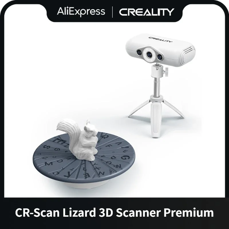 

Creality CR-Scan Lizard Premium Portable 3D Scanner with 0.05mm Accuracy High Efficiency No-marker Scanning for All 3D Printers