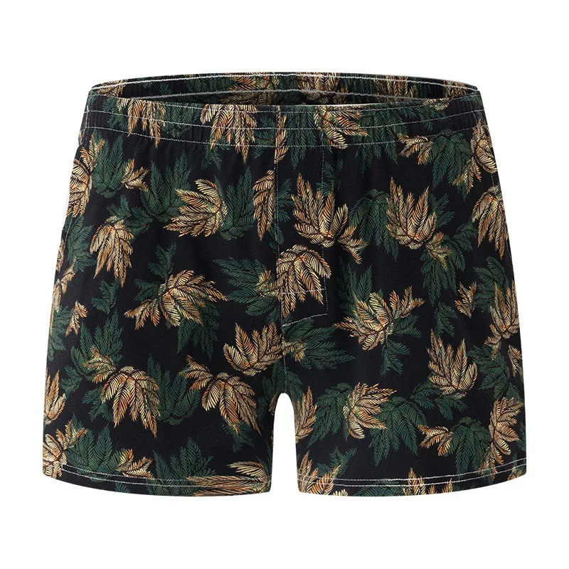 Men's underwear printed cotton soft loose breathable home pants mens underwear  men underwear