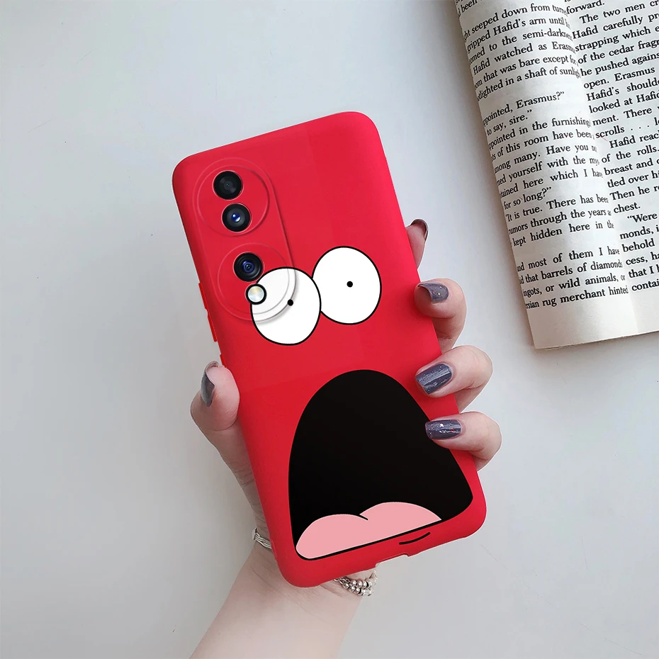 Cute Cartoon Silicone Soft Bumper Case - Enhanced Back Cover