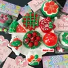 New Squeeze Cat Paw Toys Pinching Decompressing Toy Christmas Raspberry Squeeze Toy Soft Sticky Stress Relief Relax Toys 2