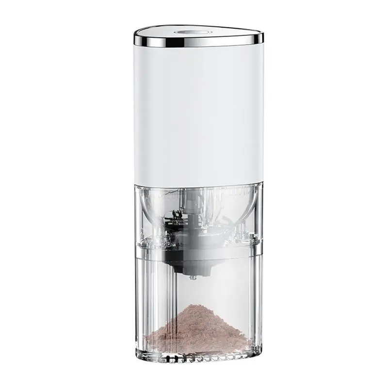 

Coffee Grinder Electric 304 Stainless Steel Spice Mill Automatic Burr Coffee Grinder With Adjustable Grind Settings With 1 Touch