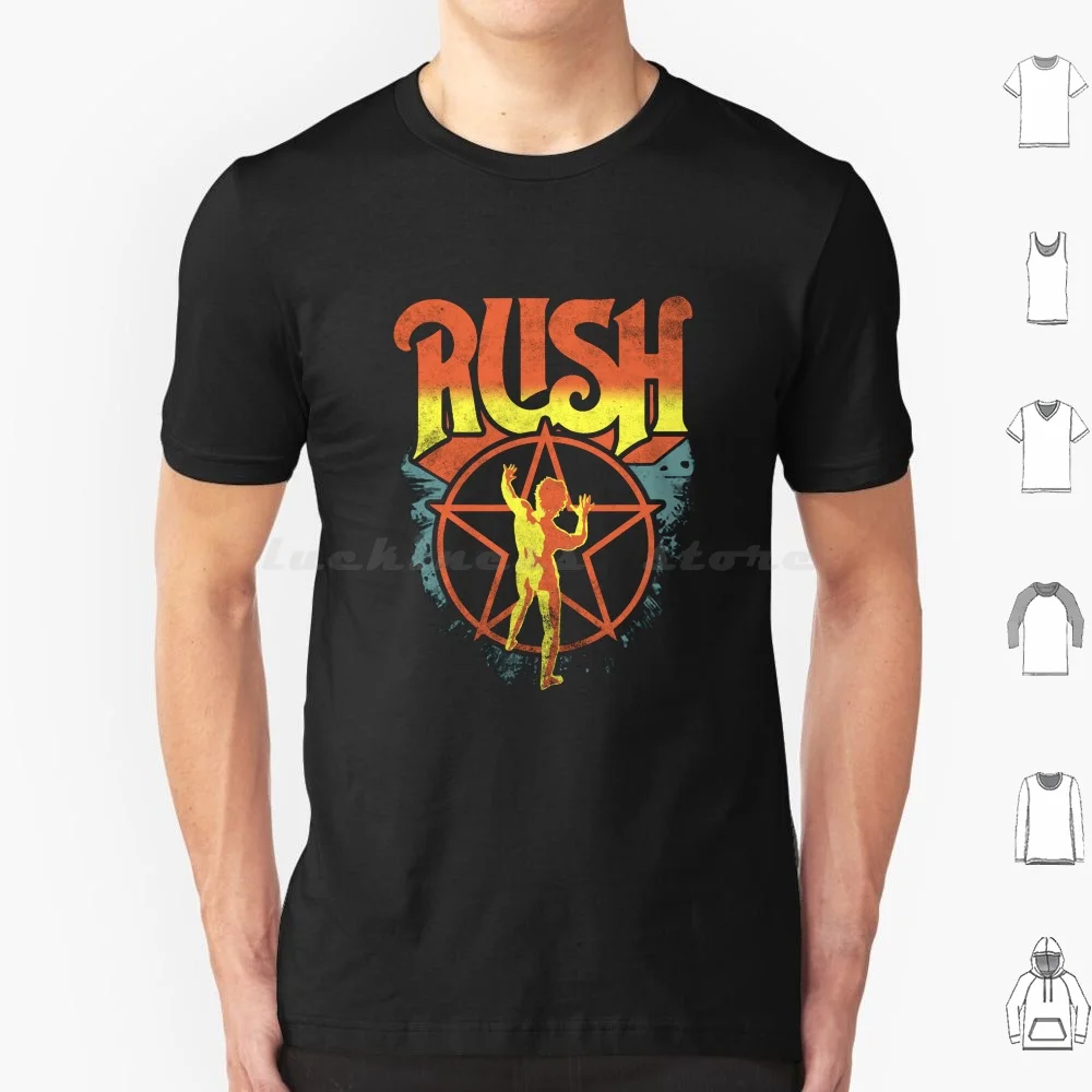 The-Rsh-Of-Nights T Shirt 6Xl Cotton Cool Tee Rush Band Music Trending Rush Band Vendita Sconto Rush Band Group Stuff Rush Band