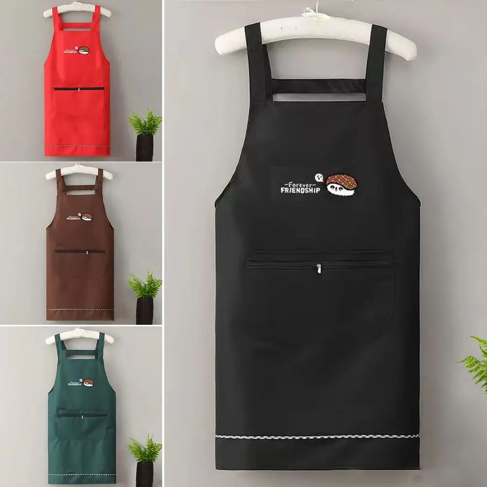 Household Kitchen Apron Waterproof Abrasion Resistant Restaurant Uniform Barber Carpenter Florist Apron Coffee House