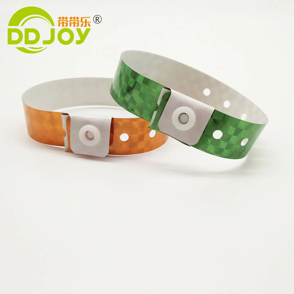 100 Holographische Armbänder Neon - Wasserdicht Für Partys Festival Konzerte