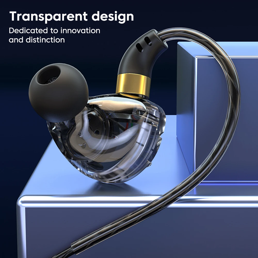 Auricolari Cablati Type-C In-Ear per Sport con Bassi Potenti, Microfono e Regolazione Volume, Controllo Chiamate per Cellulari - Image 2