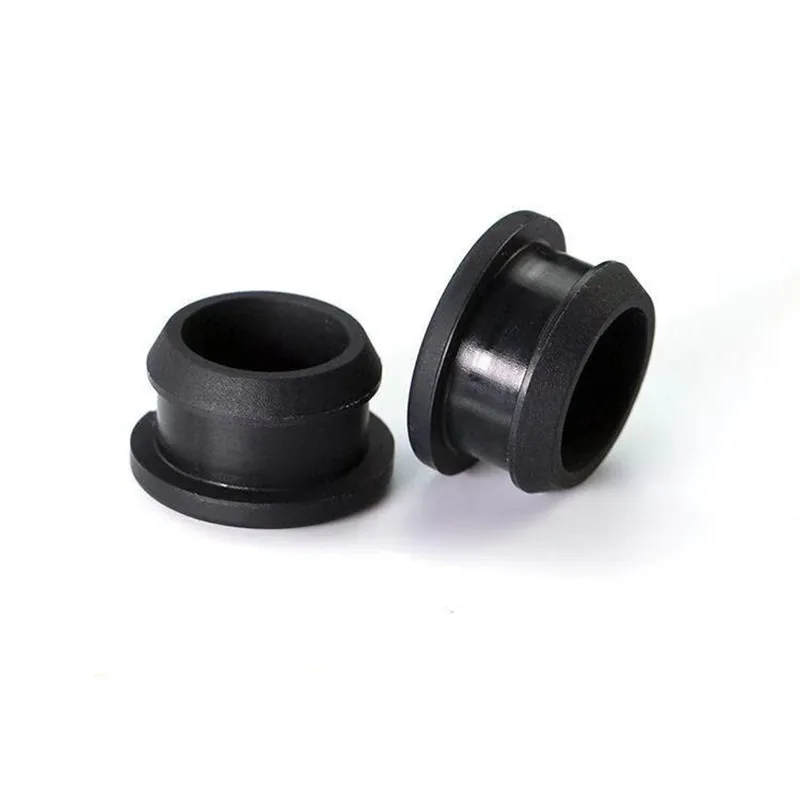 Silicone Rubber Hole Caps Seal Stopper 4-30mm T Type Plug Cover Snap-on Gasket Blanking End Seal Stopper Soft High Temperature