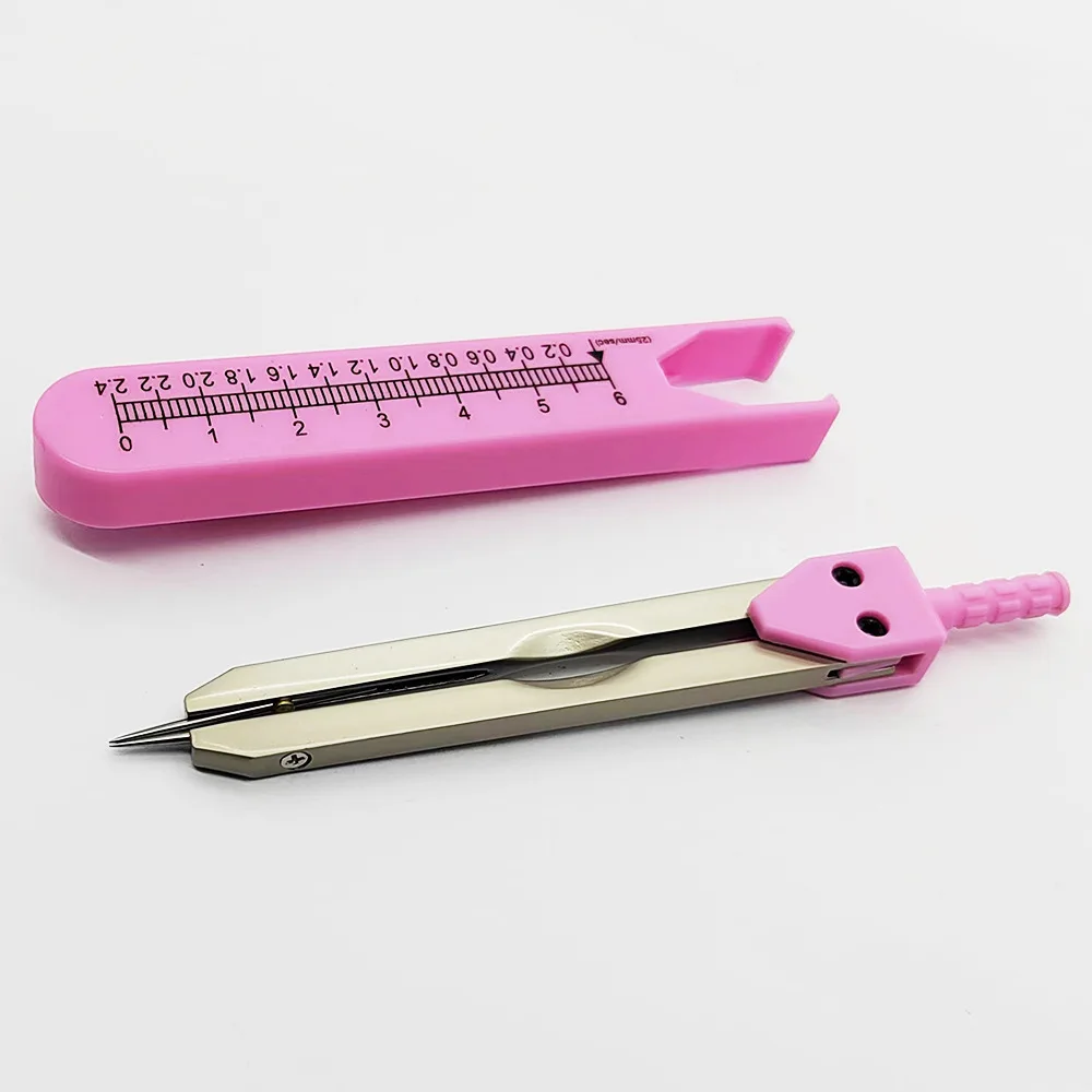 ECG Lead Wire High quality ECG EKG Caliper ECG Medical Dividers Heart rate gauge Electrocardiogram ruler