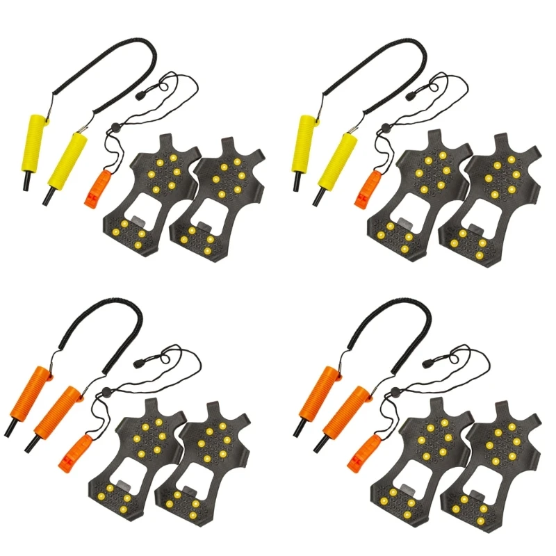 

Наборы клюшек для льда из нержавеющей стали 77HC для зимней рыбалки, аварийные механизмы для зимней рыбалки