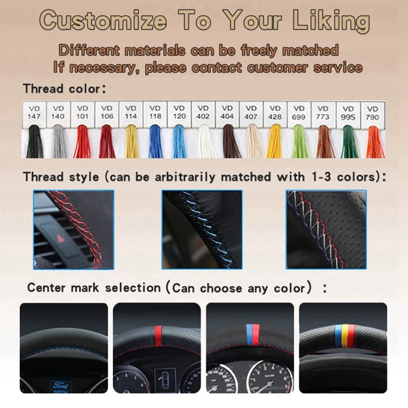 Custom Car Steering Wheel Braid Cover Soft Suede 100% Fit For BMW M Sport G20 G30 G31 G32 G21 X3 G01 G02 X4 G05 X5 G14 G15 G16